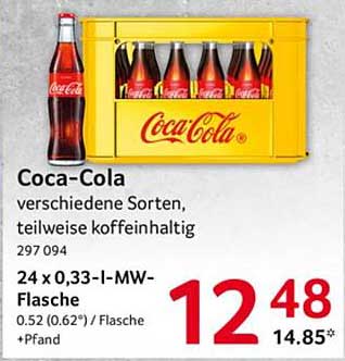 Coca-Cola 24 x 0,33-I-MW-Flasche