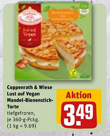Coppenrath & Wiese Lust auf Vegan Mandel-Bienenstich-Torte