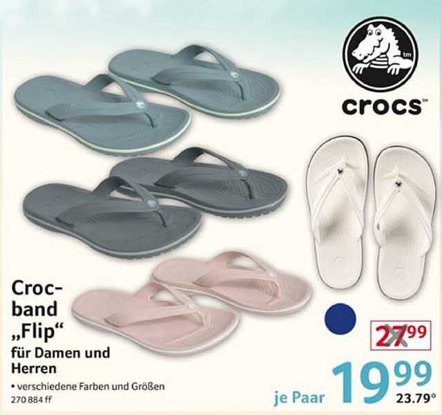 Crocbands "Flip" für Damen und Herren