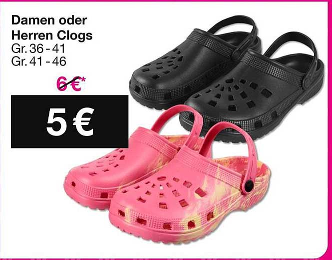 Damen oder Herren Clogs Gr. 36-41, Gr. 41-46