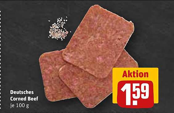 Deutsches Corned Beef je 100 g
