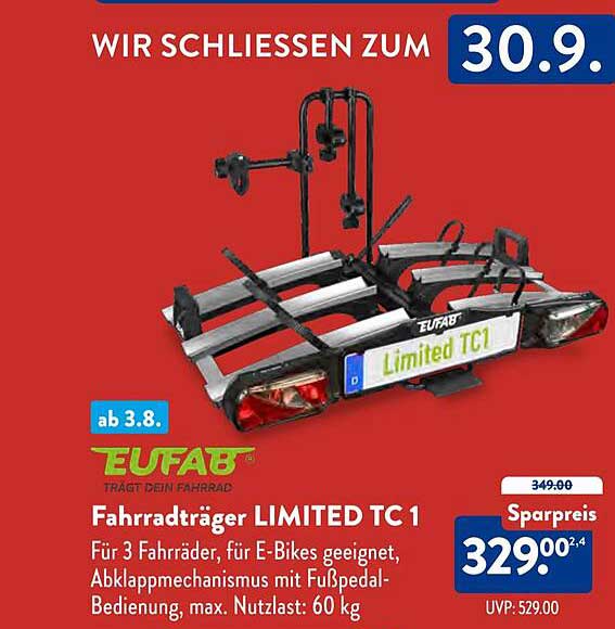 Fahrradträger LIMITED TC 1