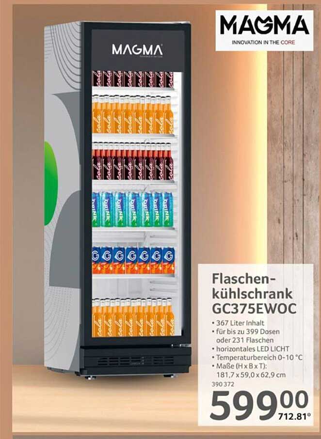 Flaschenkühlschrank GC375EWOC