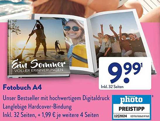Fotobuch A4 - Ein Sommer voller Erinnerungen