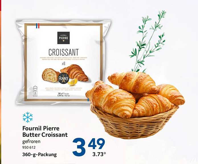 Fournil Pierre Butter Croissant 360-g-Packung