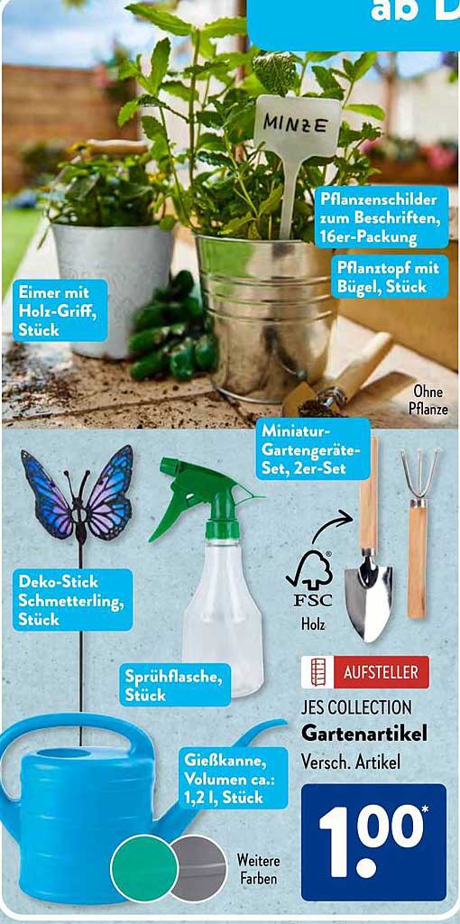 Gartenartikel von JES COLLECTION - Verschiedene Artikel ab 1,00 €