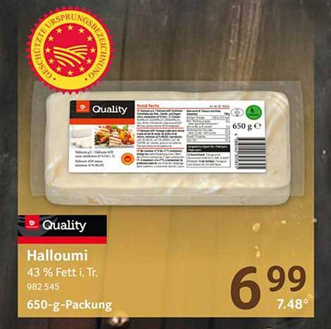 Halloumi 650 g - Qualitätskäse für Ihre Küche
