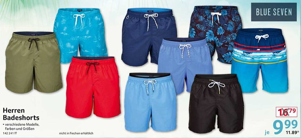 Herren Badeshorts – verschiedene Modelle, Farben und Größen