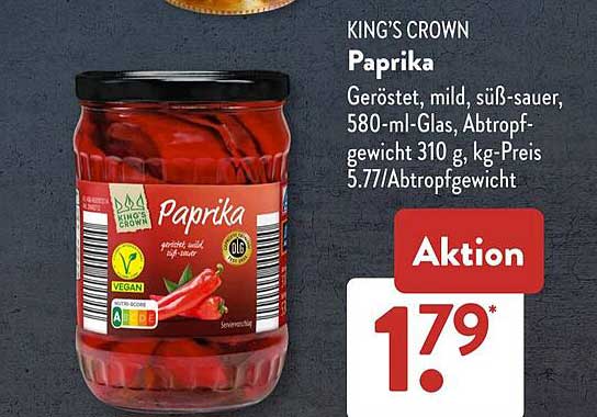 KING'S CROWN Paprika