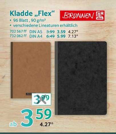 Kladde „Flex“ von Brunnen - Optimal für Schule und Büro