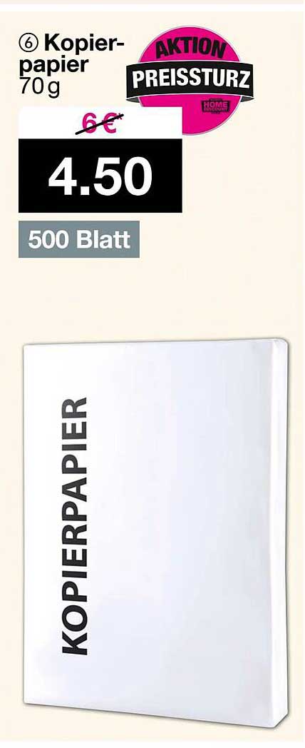 Kopierpapier 70 g - 500 Blatt