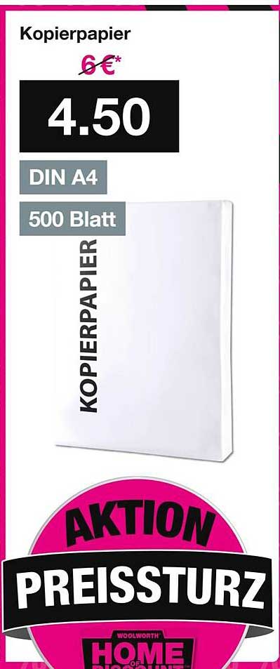 Kopierpapier DIN A4 – 500 Blatt zum Spitzenpreis