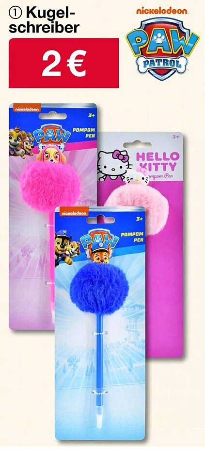 Kugelschreiber - Nickelodeon Pompom Pen