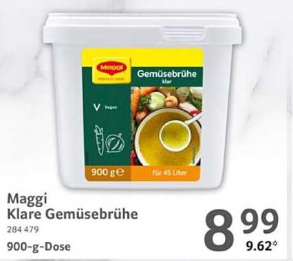 Maggi Klare Gemüsebrühe 900 g