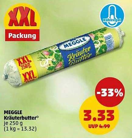 MEGGLE Kräuterbutter 250 g - Jetzt zum Sonderpreis!