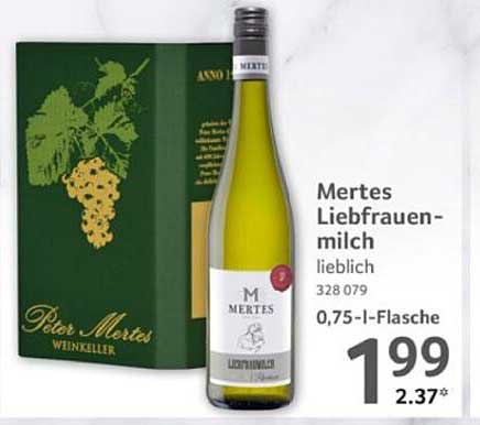 Mertes Liebfrauenmilch lieblich 0,75-l-Flasche