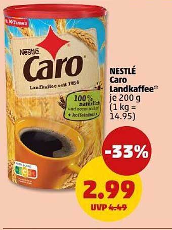 NESTLÉ Caro Landkaffee 200 g