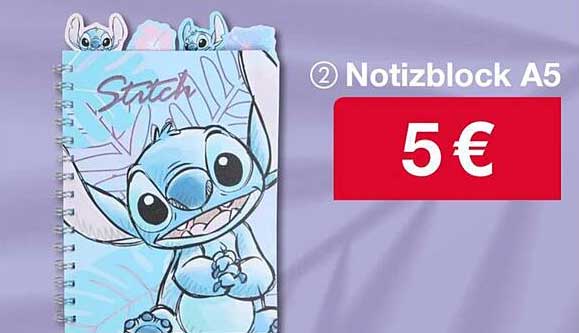 Notizblock A5 - Stitch