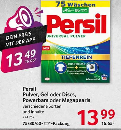 Persil Universal Pulver 75 Waschladungen