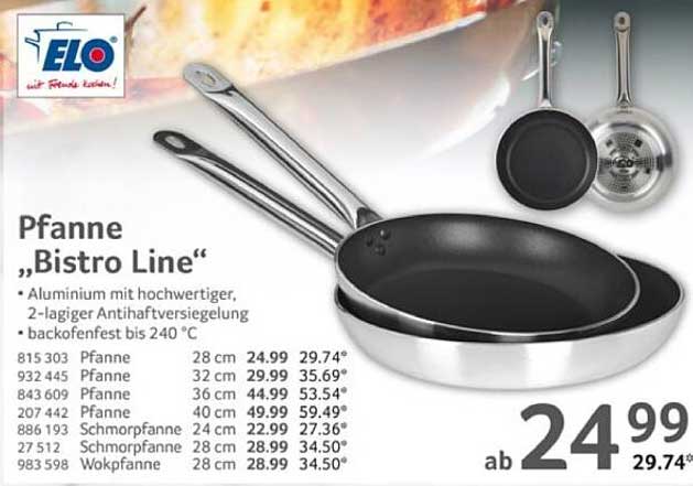 Pfanne „Bistro Line“ von ELO
