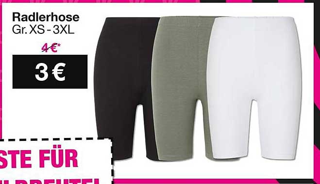Radlerhose Gr. XS - 3XL