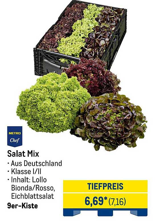 Salat Mix aus Deutschland – 9er-Kiste