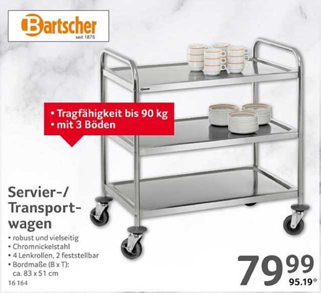 Servier-/Transportwagen