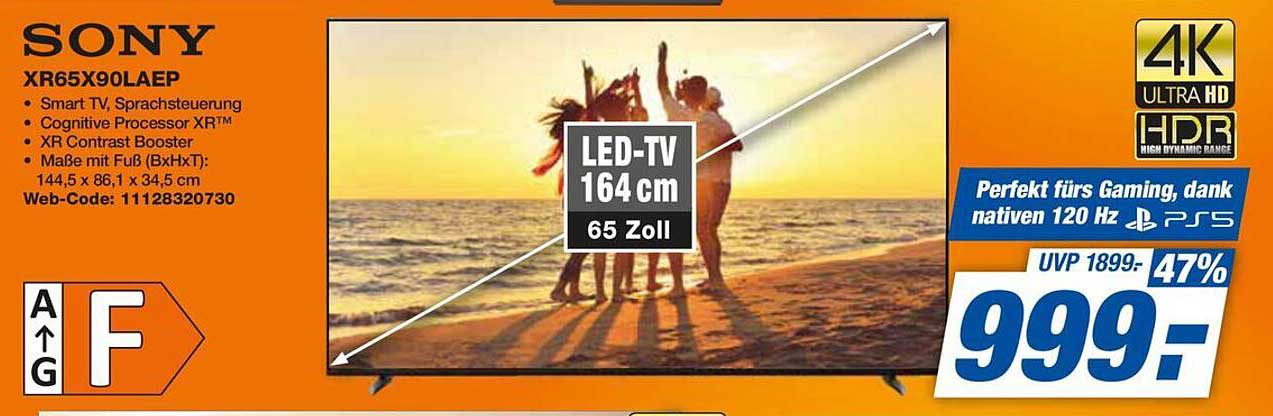 SONY XR65X90LAEP 65 Zoll Smart TV