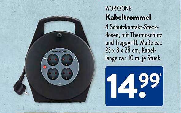 WORKZONE Kabeltrommel