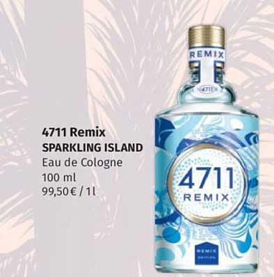 4711 Remix SPARKLING ISLAND Eau de Cologne 100 ml