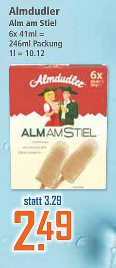 Almdudler Alm am Stiel 6x41ml Packung