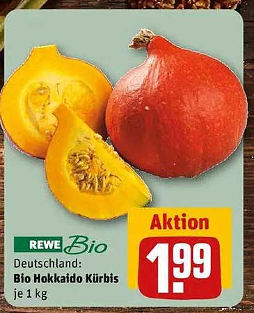 Bio Hokkaido Kürbis je 1 kg