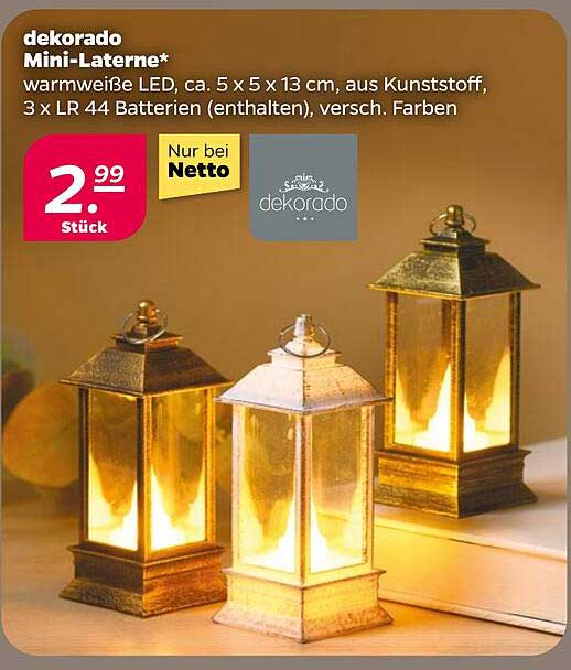 dekorado Mini-Laterne