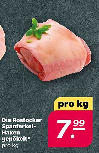 Die Rostocker Spanferkel-Haxen gepökelt*