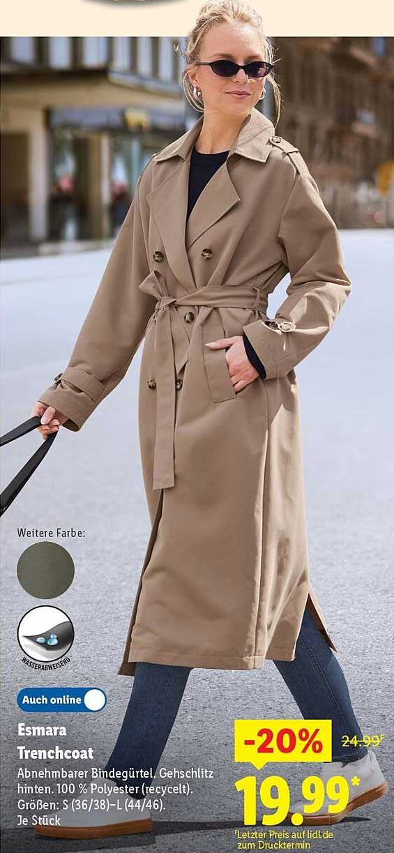 Esmara Trenchcoat