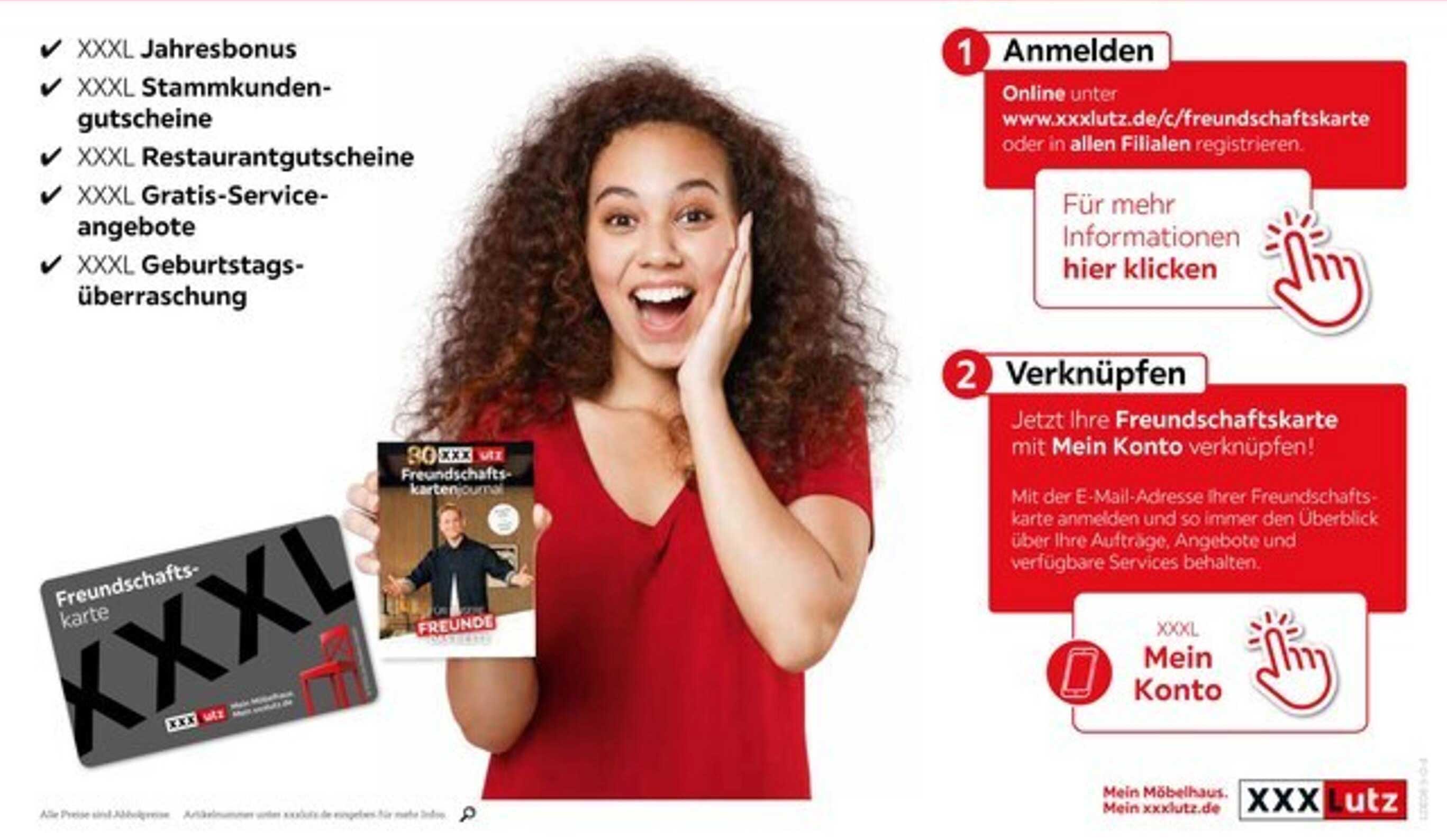 Freundschaftskarte von XXXLutz – Exklusive Vorteile und Angebote!