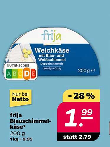 frija Blauschimmelkäse 200 g - cremig-würzig