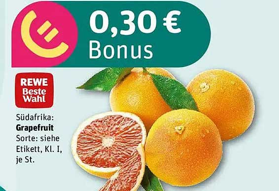 Grapefruit aus Südafrika - Beste Wahl von REWE