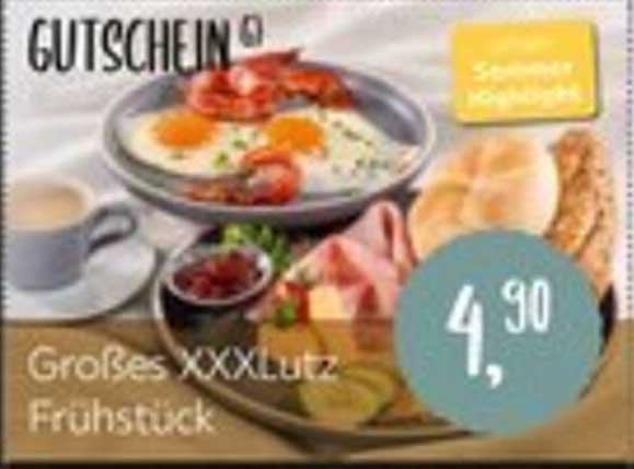 Großes XXXLutz Frühstück