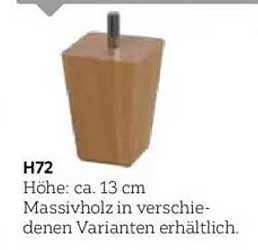 H72 - Massivholz Dekoobjekt