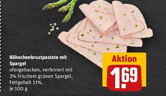 Hähnchenbrustpastete mit Spargel