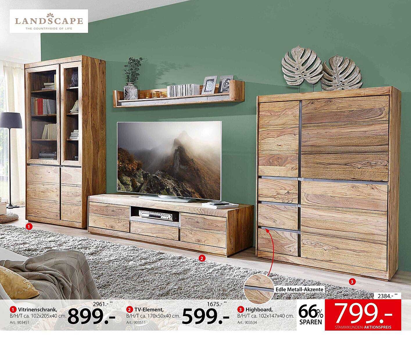 Highboard, B/H/T ca. 102x147x40 cm