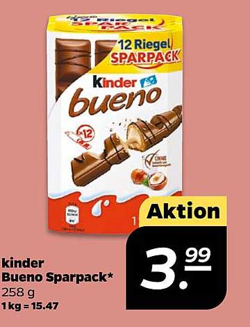 kinder Bueno Sparpack 12 Riegel