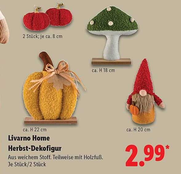 Livarno Home Herbst-Dekofigur