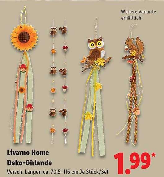 Livorno Home Deko-Girlande