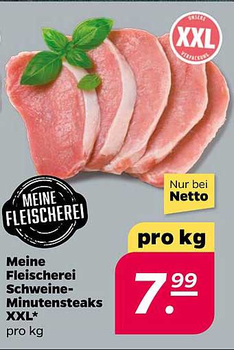 Meine Fleischerei Schweine-Minutensteaks XXL*