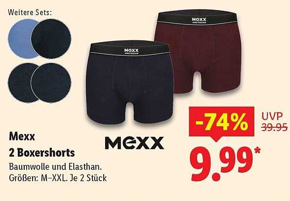 Mexx 2 Boxershorts