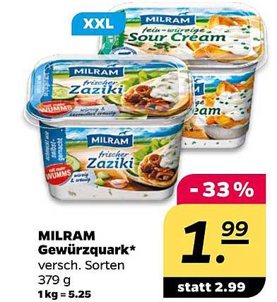 MILRAM Gewürzquark 379 g - Jetzt im Angebot!