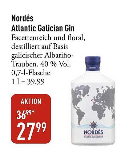 Nordés Atlantic Galician Gin