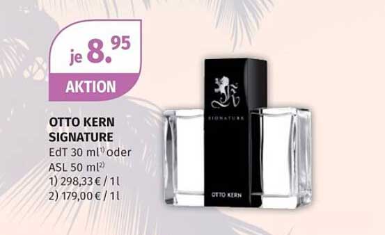 OTTO KERN SIGNATURE EdT 30 ml oder ASL 50 ml